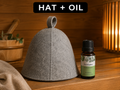Sauna Ritual Kit - Two Hats + Aroma Oil