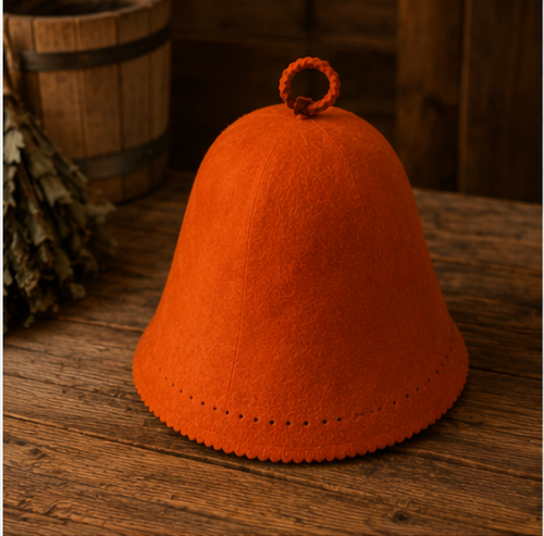 Colorful Merino Wool Sauna Hat