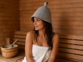 Classic Wool Felt Sauna Hat